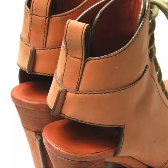 Alexander Wang Dakota Lace-Up Nubuck Ankle Boots size 37 Excellent Condition - Picture 5 of 13